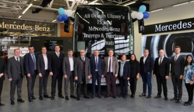 Ali Osman Ulusoy Turizm, bu yıl filosuna 15 adet Mercedes otobüs kattı