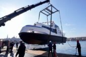 İBB, 5 elektrikli deniz taksiyi suyla buluşturdu